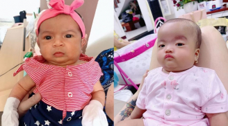 Ái nữ 'mặt quạu' của dàn sao Việt: Bé Moon biểu cảm lạ, con gái Mạc Văn Khoa hưởng gen di truyền