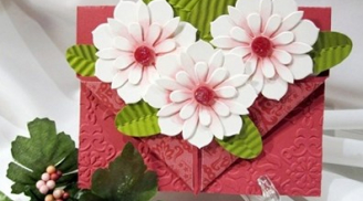 Tự tay làm thiệp xinh tặng thầy cô nhân ngày nhà giáo