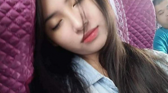 Tiết lộ thông tin bất ngờ về cô gái xinh đẹp ngủ quên trên xe khách