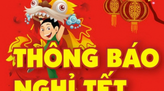 Lịch nghỉ Tết Dương lịch 2018 chính thức