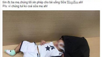 Hà Nội: Đăng ảnh bé trai nói dối là mẹ bỏ quên con để câu like bán hàng
