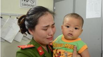 Điểm tin mới 8/10: Giây phút nghẹn ngào khi nữ Thiếu úy phải chia tay bé trai bị bỏ rơi