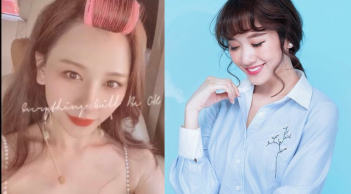 Đây là mẹo giúp Hari Won luôn sở hữu tóc mái bồng bềnh 'hack tuổi'