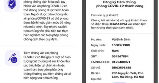 Hướng dẫn đăng ký tiêm phòng vắc-xin Covid-19 cho người dân Hà Nội - Vimarsana News