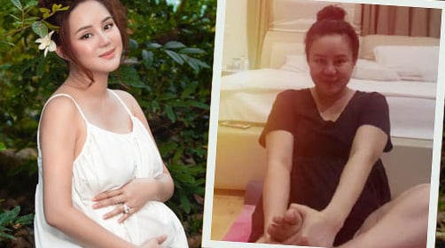 Vy Oanh lộ mặt phá nét, thân hình phát tướng ở cuối thai kỳ giữa loạt ồn ào quyên góp tiền - Vimarsana News