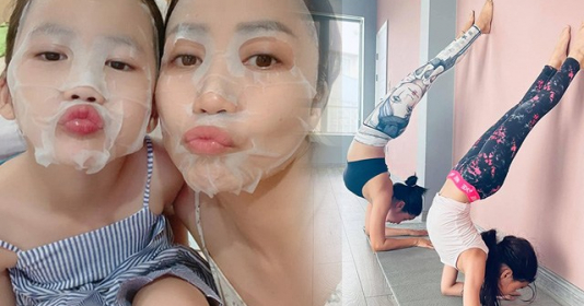 Con gái của Ốc Thanh Vân mới 8 tuổi đã tập yoga cực thành thục - Vimarsana News