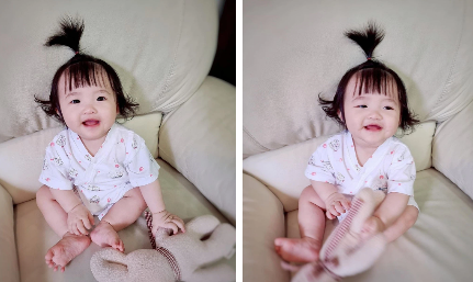 Con gái dễ thương là vậy mà Đông Nhi lại "biến" cho con kiểu tóc hài hước thế này - Vimarsana News
