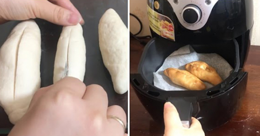 Cách làm bánh mì bằng nồi chiên không dầu đơn giản, giòn xốp, thơm nức thích mê - Vimarsana News